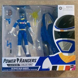 Hasbro | Toys | Power Rangers Lightning Collection In Space Blue Ranger ...